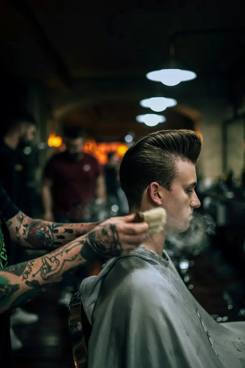 Cadeira de barbearia em São Carlos (foto ilustrativa)